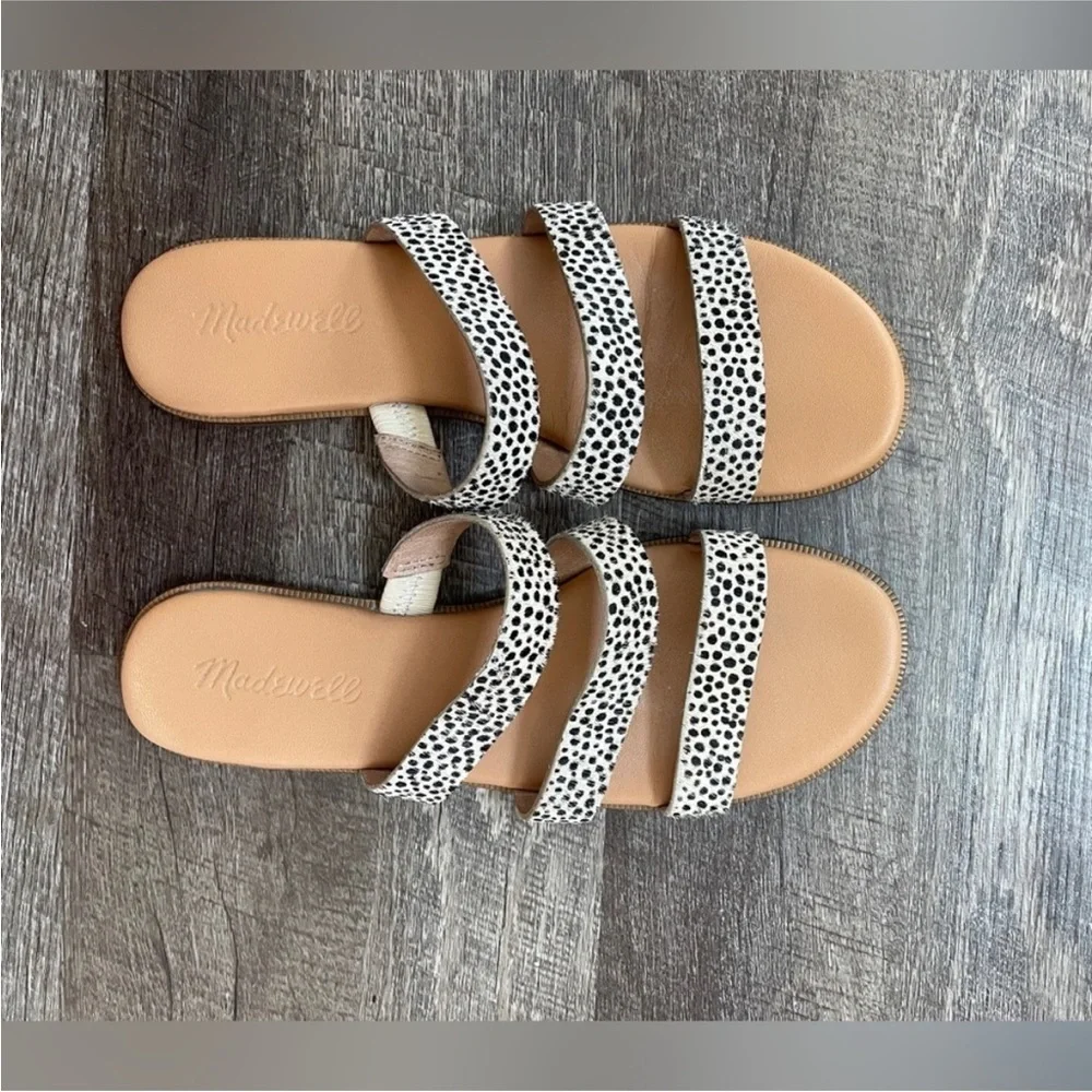 MADEWELL Ilana Sandal in Animal Print